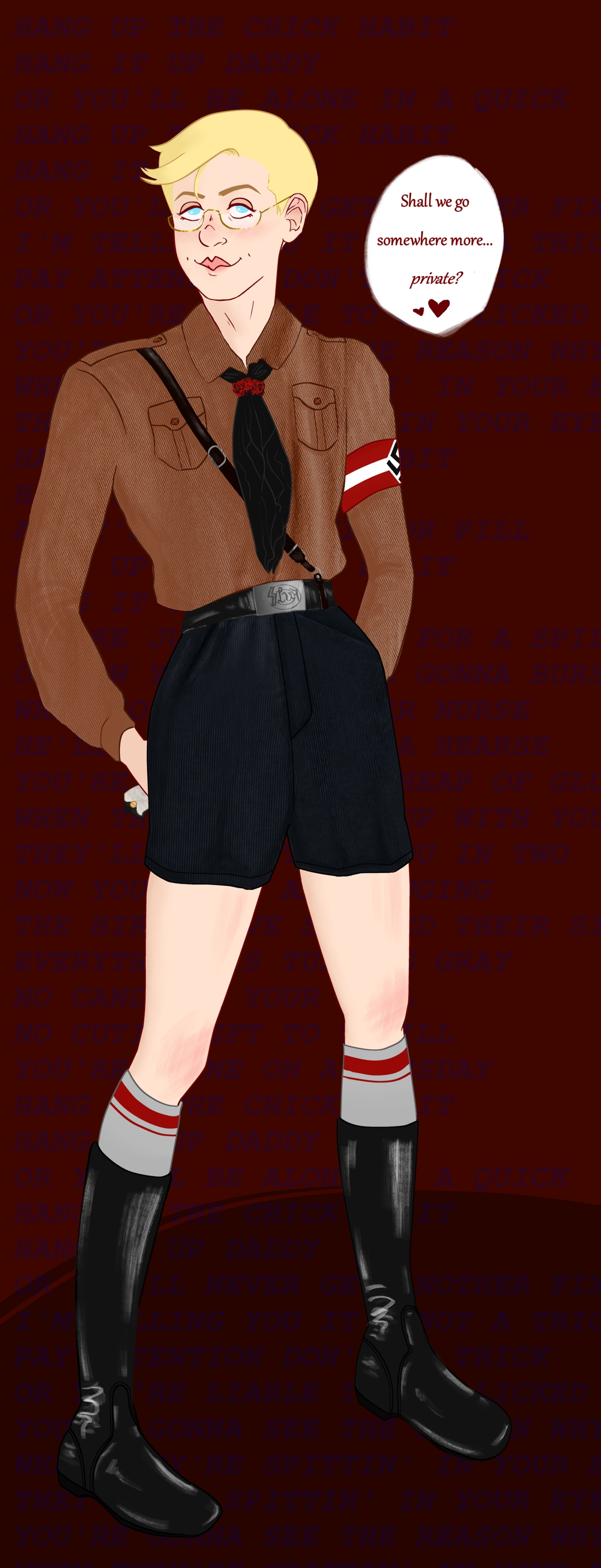 Uniformed Citric in his youth.